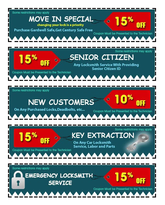 Father Son Locksmith Shop Magnolia, NJ 856-437-3697 - coupon